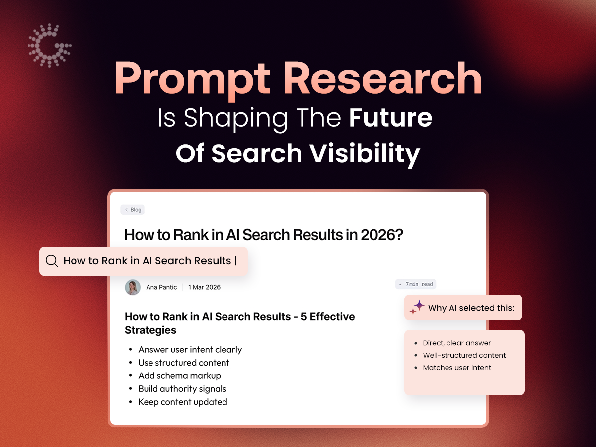 How is prompt research changing the future of SEO and GEO?